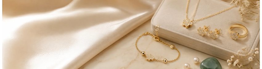 Sets de joyería laminada en oro | Zyanya Dorée