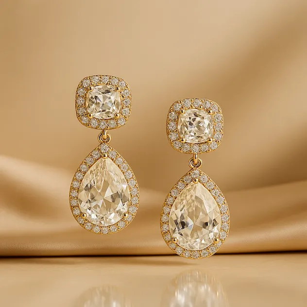 Joyería laminada en oro 18K de Zyanya Dorée